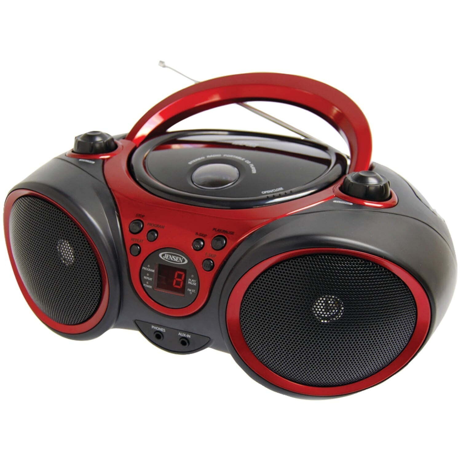 3-Watt RMS Portable Stereo CD Player W/ AM/FM Stereo Radio L