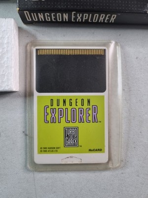 Dungeon Explorer TurboGrafx CIB Complete with Case, Big Box, and