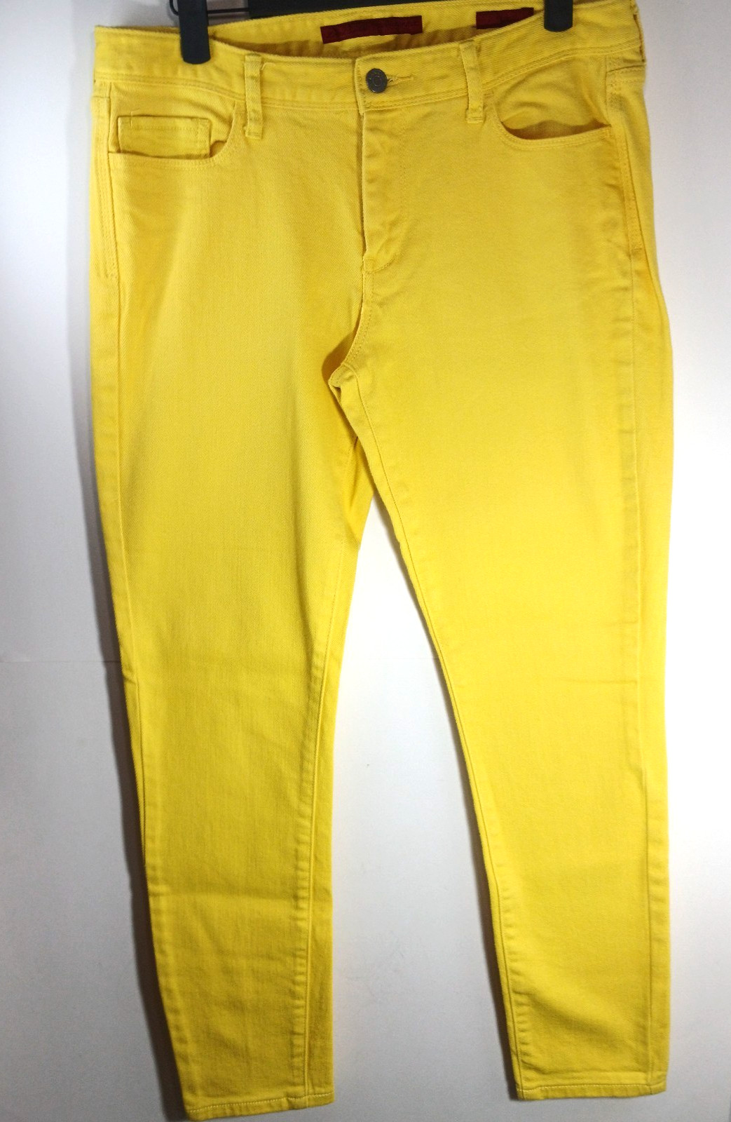 Banana Republic Skinny Jeans Premium Denim Mid-Rise Women's 29/8 Dark Yellow LE