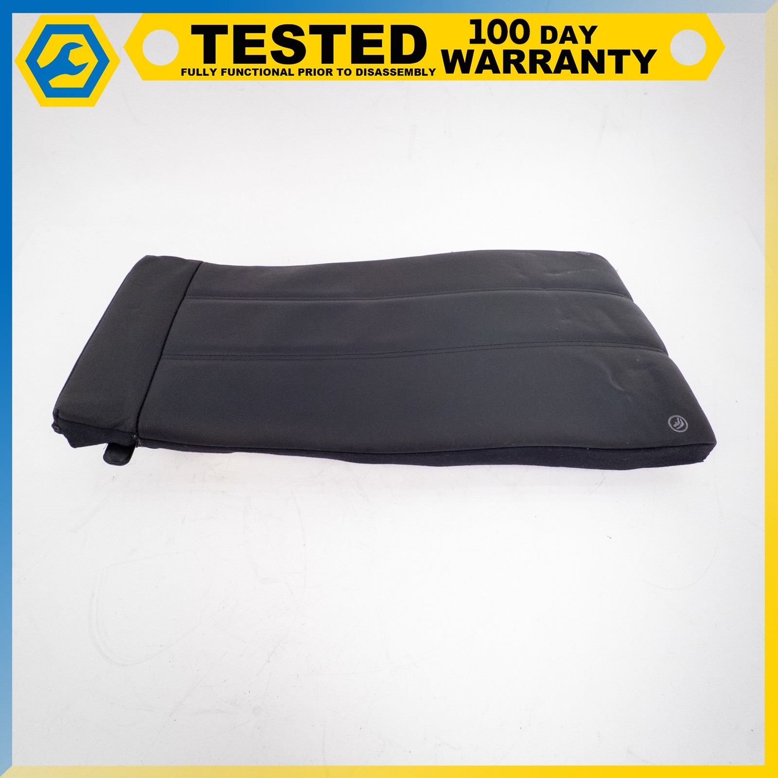 03-13 BENTLEY CONTINENTAL GT FRONT RIGHT SIDE SEAT UPPER BACK CUSHION BLACK OEM