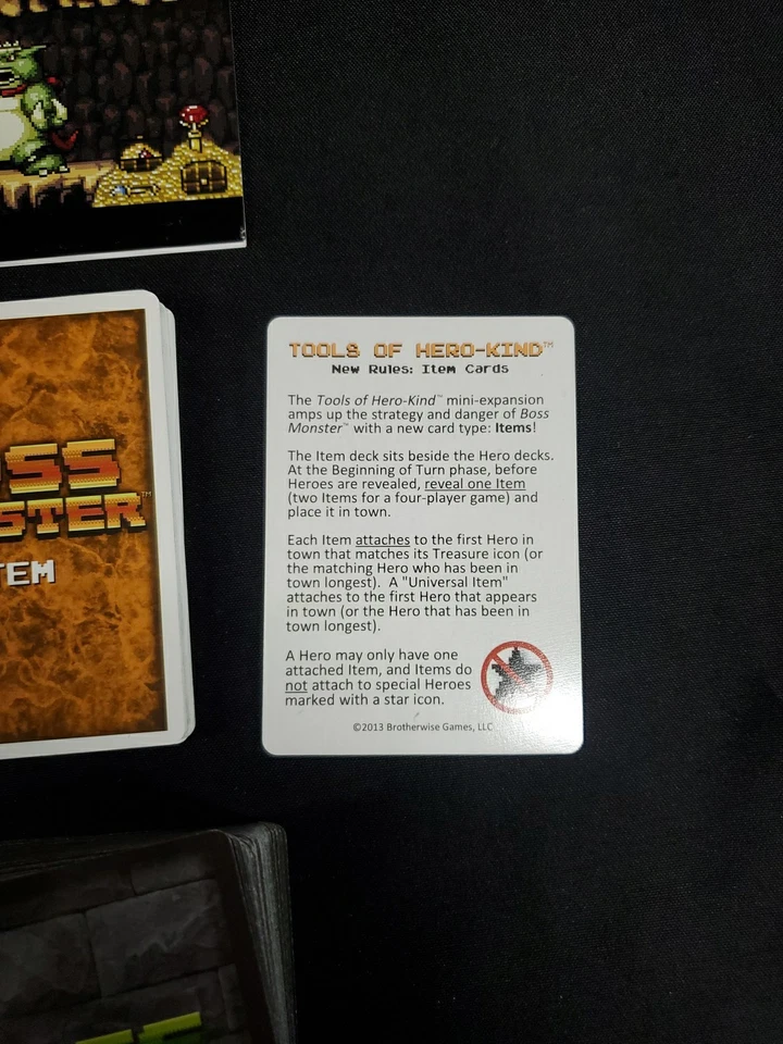 Boss Monster Base & Tools Of Hero-Kind Expansion Brotherwise Games Complete Set - Image 4 of 4