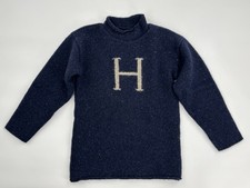 Universal Studios H For Harry Potter Blue Wool Sweater Wizarding World Youth S