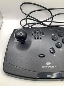 Sega Saturn Virtua Stick Arcade Joystick Black MK-80112