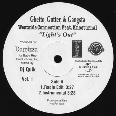 Westside Connection - Light's Out, 12'', (Vinyl)