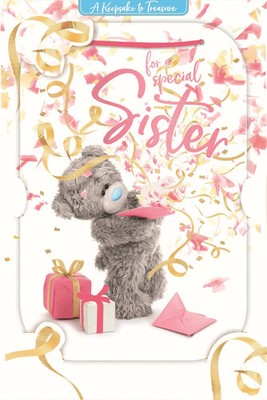 5059105193624 Karnet holograficzny 3D For a Special Sister Carte Blanche