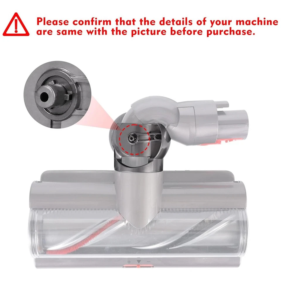 Шаровое колесо + разъем головки пылесоса для головки очистителя высокого крутящего момента Dyson V10 V11 V15 - Изображение 3 из 4