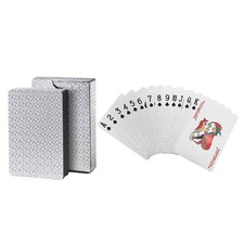 Luxury Gold / Silver Foil Playing Cards - Waterproof Poker Deck for Family & Pro