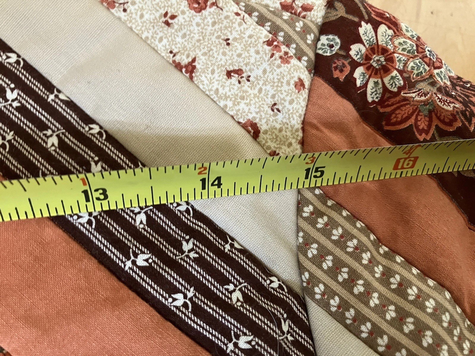 Vintage 70’s Quilted Handmade Patchwork Coat Cali… - image 17