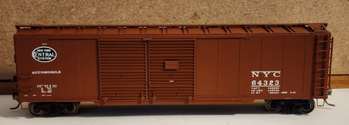 Coche de carga New York Central 50' DD Automóvil 64323 Life Like Built Kadee MTL Whl HO | Zustand: Used