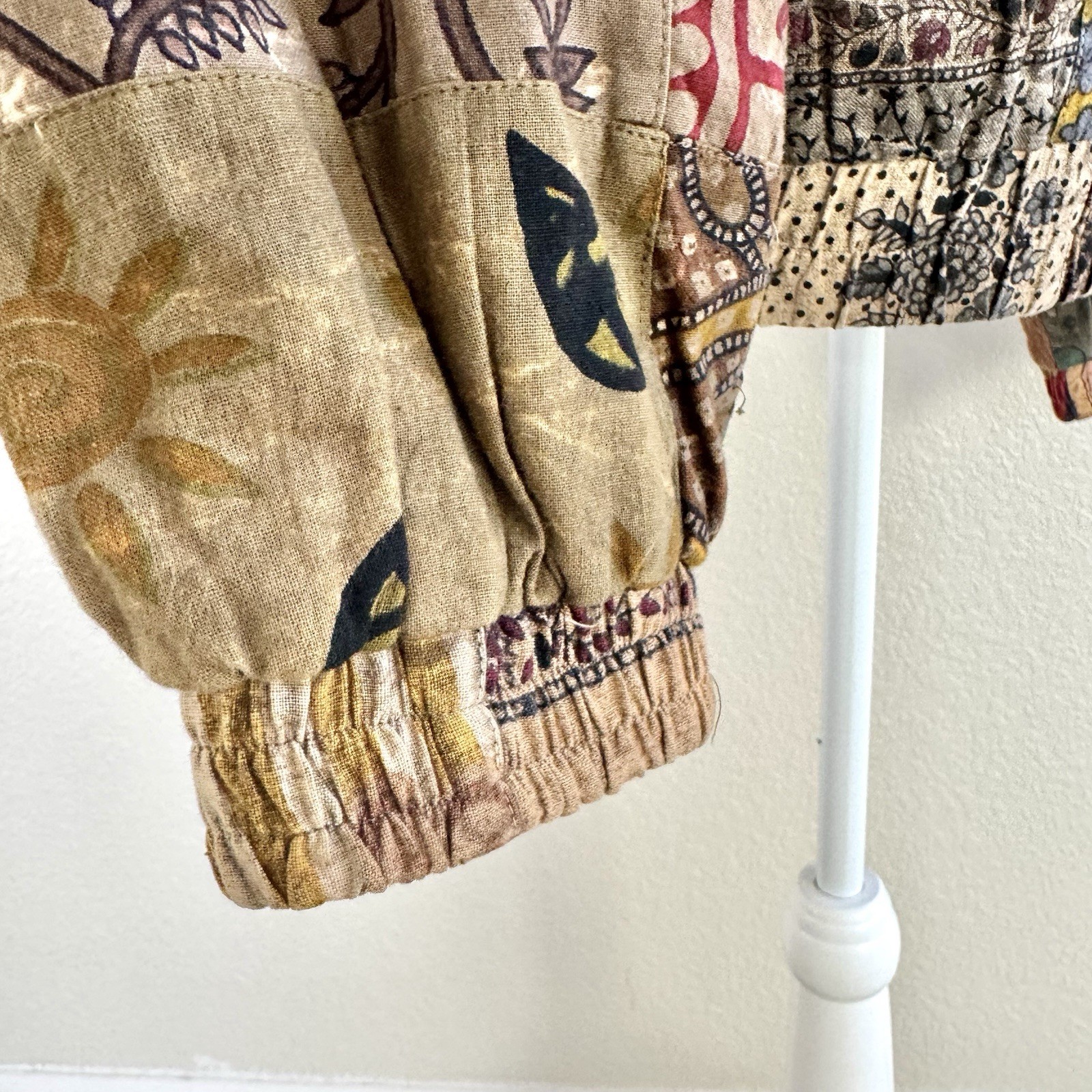 Sacred Threads Patchwork Jacket M/L Boho Festival… - image 12