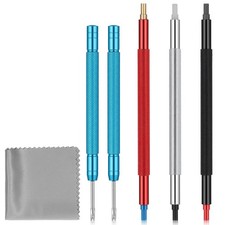 5 Pcs Watch Hands Repair Tool Kit Watch Hand Pressers Pusher Stainless Steel ...