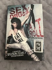 Stephen Pearcy  lead singer of RATT Autographed Hardcover Book 