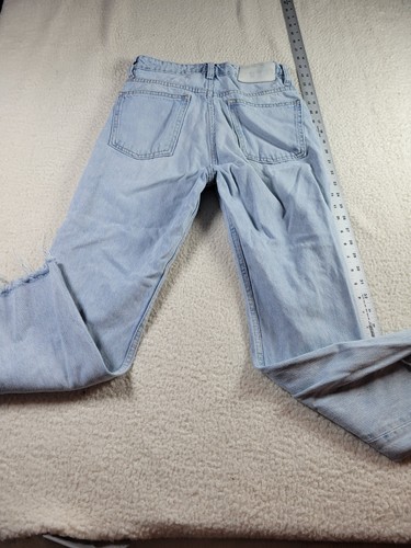 Zara Womens Jeans Size 4 Lots Of Wear Button Fly - Picture 7 of 9