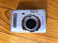 PENTAX Optio 6 Megapixel Compact Digital Camera Silver Tested Good Condition