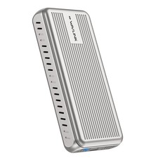 WAVLINK 40Gbps USB4 PCIe NVMe SSD Enclosure for TBT4/TBT3/USB4/USB3.2 Tool-Free