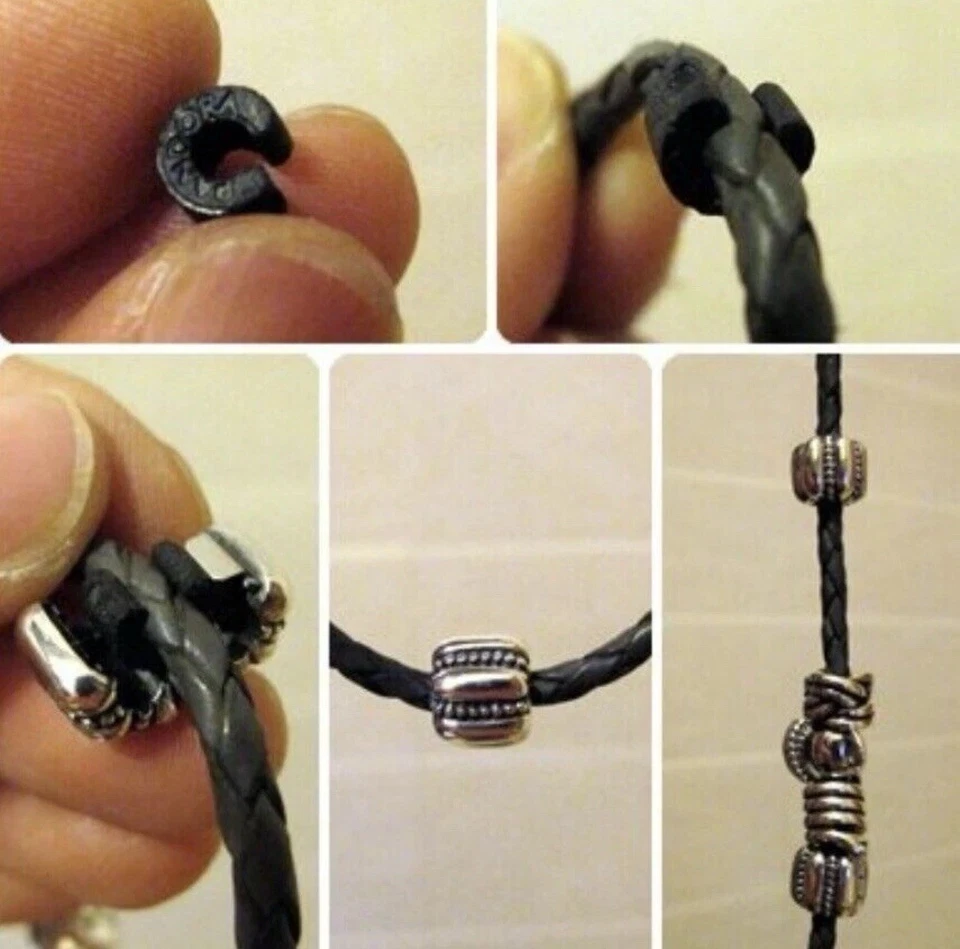 Nuevo 19 piezas Pandora Silicona Goma Clip Tapones Bloqueo Envío Gratis Foto 2 de 4