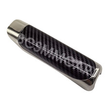 Car Hand Brake Cover Sleeve Protector Decor Handbrake Cover Carbon Fiber Style