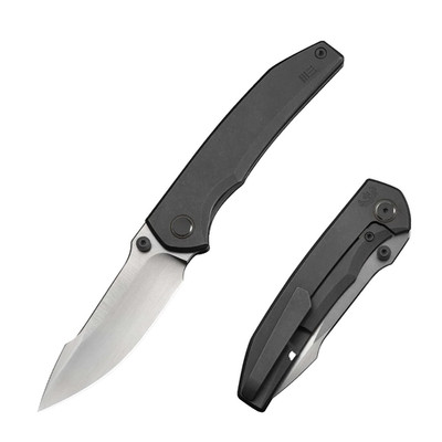 WE KNIFE Ryson M390 Gray Titan Taschenmesser Metallgriff Frame Lock WE24086-2
