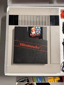 Vintage Nintendo NES Action Set - Console, Box, All Accessories, Mario/Duck Hunt