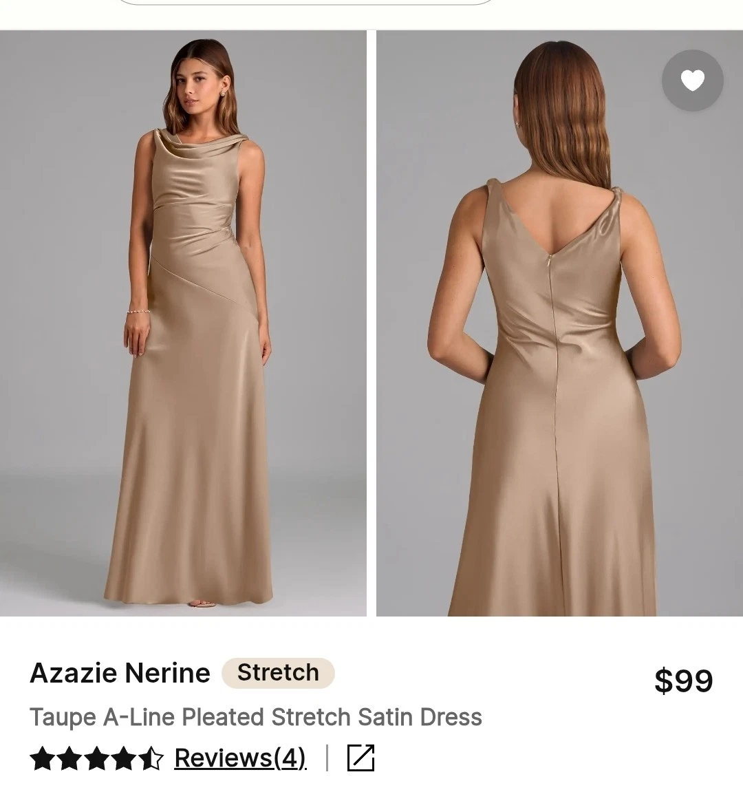 Azazie Regular 2 Size Bridesmaid Dresses for sale | eBay