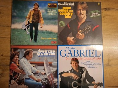 4 x 12'' Vinyl LP ## Gunter Gabriel ## Sammlung - Konvolut / CLEANED