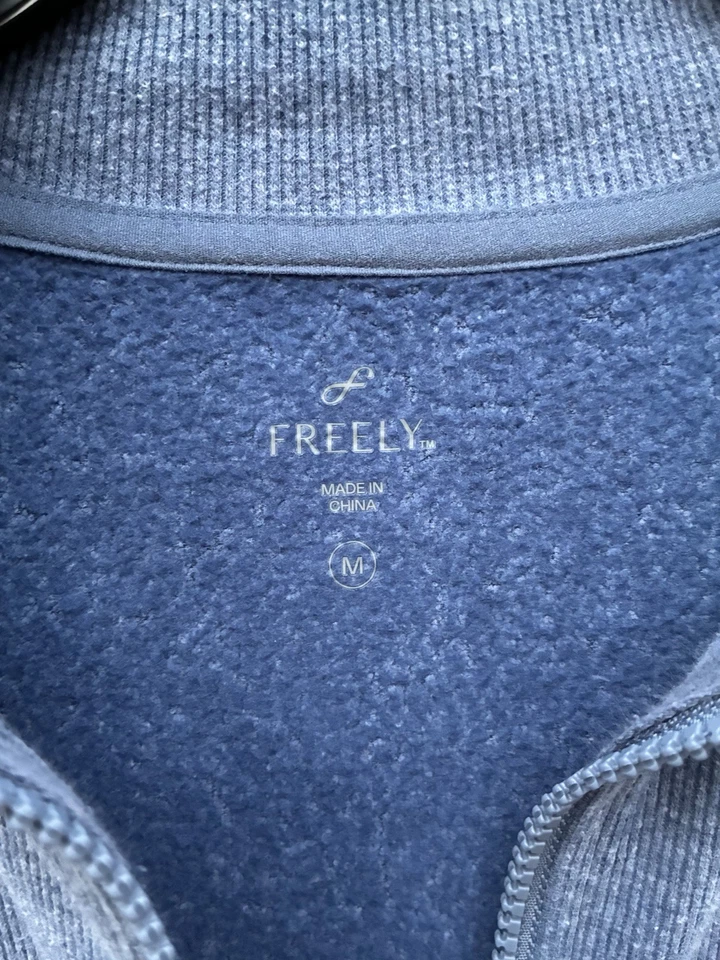 Free Fly Quarter-Zip Fleece Lined Pullover Womens Medium - Image 3 of 4