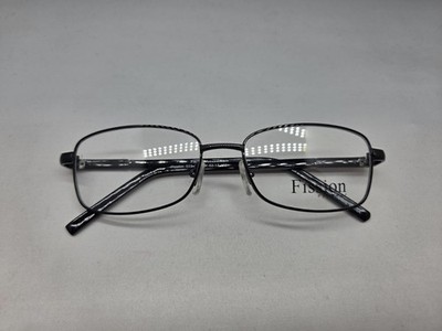 Fission F032 Black Optical Quality Eyeglasses Frame 52-17-135