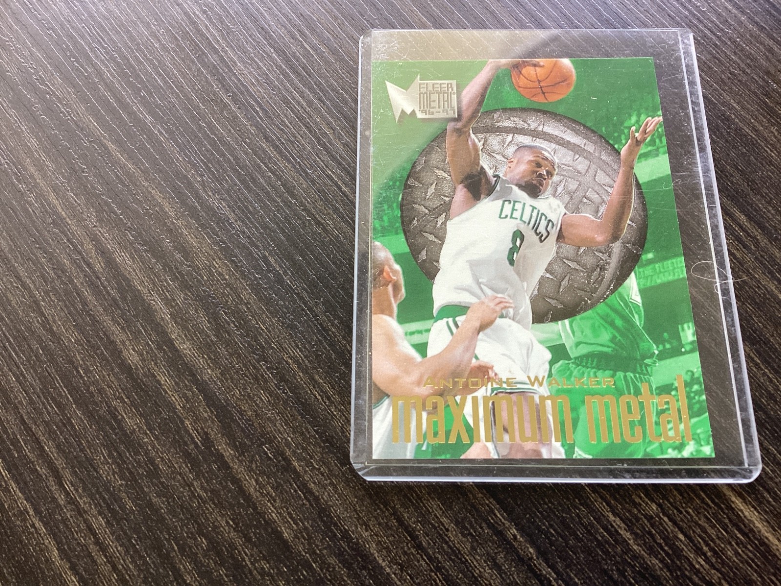 Antoine Walker 1996-97 Fleer Metal MAXIMUM METAL #19 RC HTF