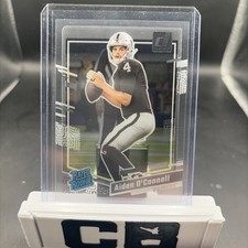 2023 Donruss Clearly Aidan O’Connell RC Base Rated Rookie #51 Las Vegas Raiders