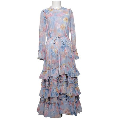 Needle & Thread, Maxikleid, Größe: 38, Blau/Pink/Gelb/Mehrfarbig #SpQ