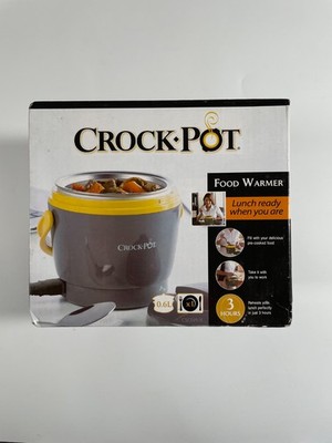 Crock Pot CSC019 Speisenwärmer 0,6l Nagelneu Fabrikversiegelt Grau