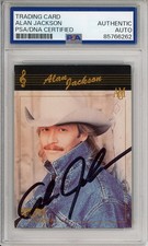 1992 Country Classics Country Music Alan Jackson SIGNED AUTOGRAPH PSA DNA COA