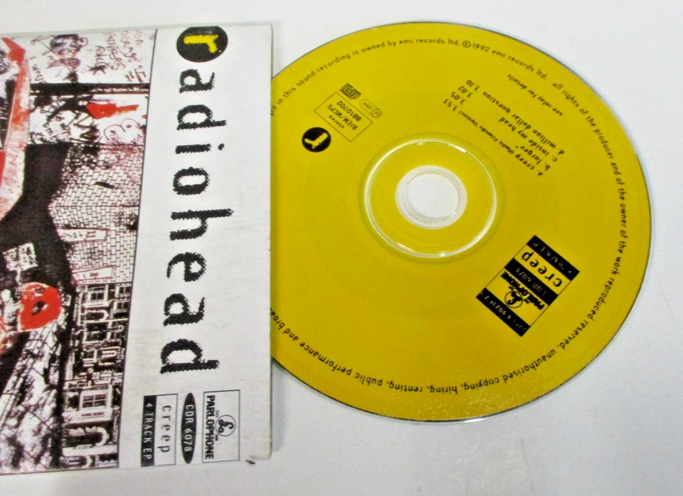 Creep - Radiohead - CD Single, 4 Track EP - Image 2 of 3