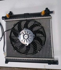 Wasserkühler inklusive leistungsstarkem Zusatzlüfter für Mercedes w201 190e Wasserkühler inklusive leistungsstarkem Zusatzlüfter für Mercedes w201 190e