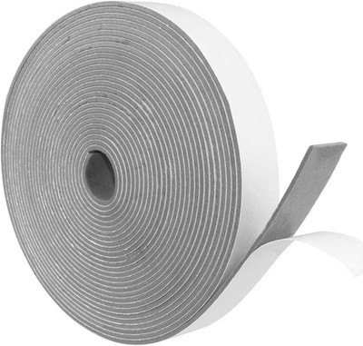 Dichtungsband Selbstklebend, Moosgummi Selbstklebend Grau,25 mm(B) x 3 mm(D), Sc