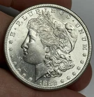 Mint State 1882-S Morgan Silver Dollar (original surfaces) U.S. $1 Coin BU MS