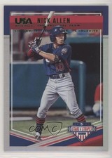 2018 Panini USA Baseball Stars & Stripes Longevity Emerald 3/5 Nick Allen ow6