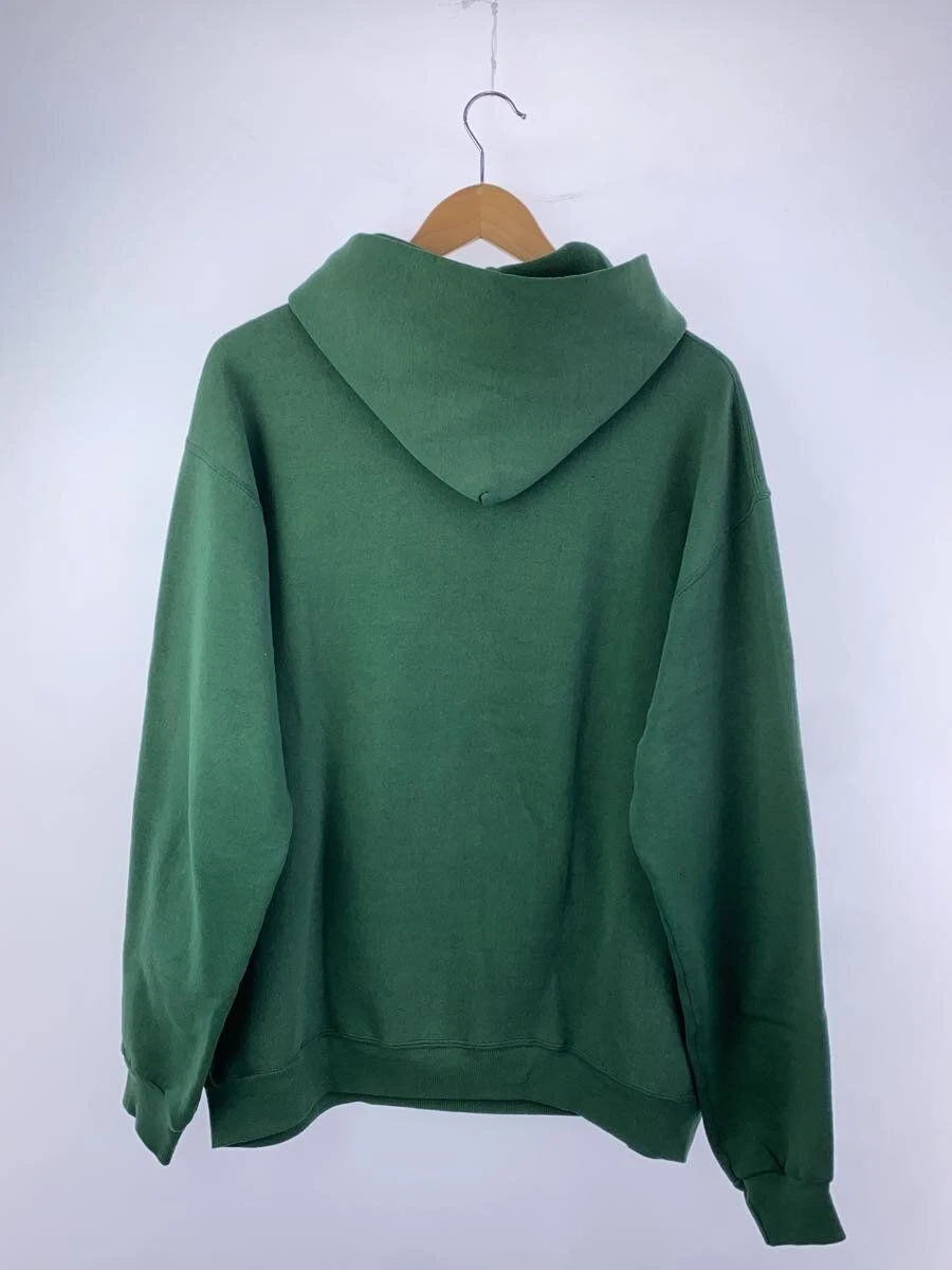 Felpa con cappuccio RUSSELL ATHLETIC USA TRINITY COACH XL COTONE verde usata