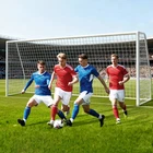 SLSY Backyard Soccer Goal Youth Adult Fold Steel Soccer Goal Training Equipment
