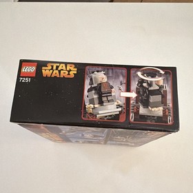 LEGO Star Wars 7251 Darth Vader Transformation 2005 Anakin & Vader crease on box