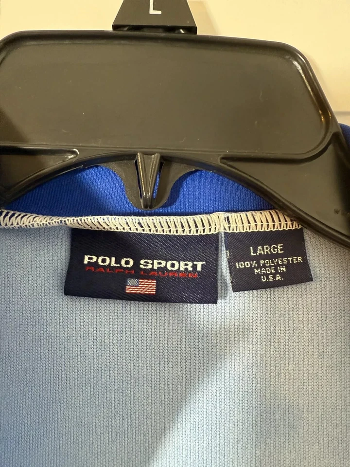 Camiseta deportiva de ciclismo RLX Arctic Climb bicicleta de montaña Polo Ralph Lauren LO grande para hombre Foto 3 de 4