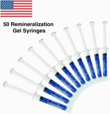 50 Syringes of Remineralization Gel for After TEETH WHITENING Tooth Sensitivity