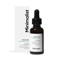 Minimalist 5 Niacinamide Face Serum Clear Glowing Skin Reduces Dullness 30 ML