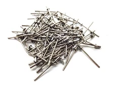 (100 Pack) Stanley 82068 Stainless Pop Rivets 3.2mm x 8mm (1/8" x 5/16")