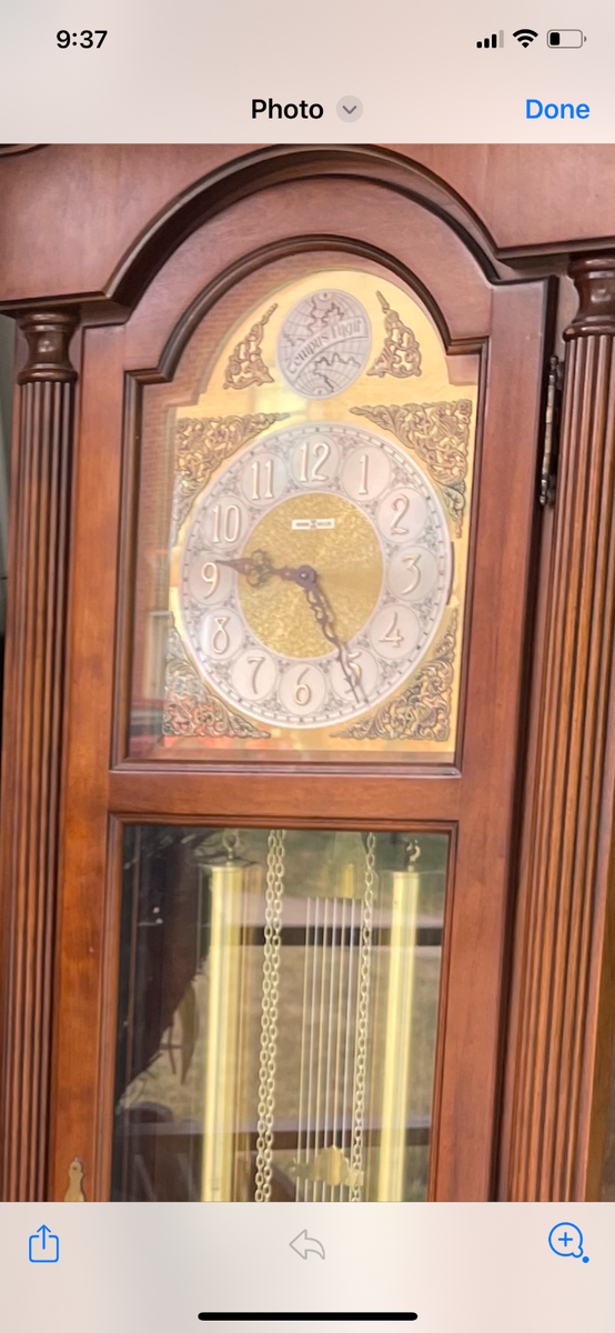 Grandfather Clock Howard Miller 1981 | eBay
