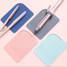 Silicone Heat Resistant Mat for Hair Straightener Flat Iron Curling Iron