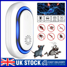 ~Ultra Sonic Pest Repeller Rat Rodent Mouse Spider Plug-In Repellent Whole House