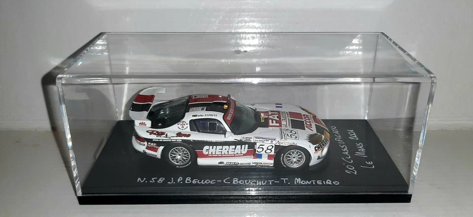 CHRYSLER VIPER GTS-R #58 LE MANS 2001 IXO MODELS SCALA 1:43 - Immagine 2 di 2