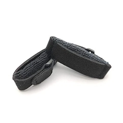  2PCS Guitar String Mute Damper,Guitar String Cover Tape, Adjustable Bass black