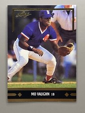 1991 Mo Vaughn Gold Leaf Rookies RC Boston Red Sox Item 2783